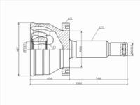 Шрус, граната наружняя за 10 300 тг. в Шымкент