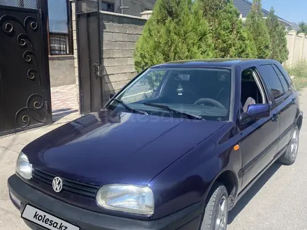 Volkswagen Golf 1996 года за 1 300 000 тг. в Тараз – фото 5