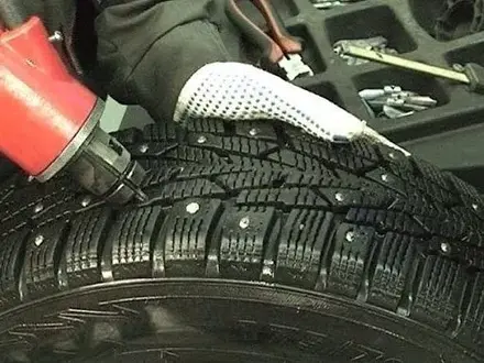 Шиповка (ошиповка) резины, шипы, ремонтные шипы, зашиповать колеса. в Алматы – фото 5