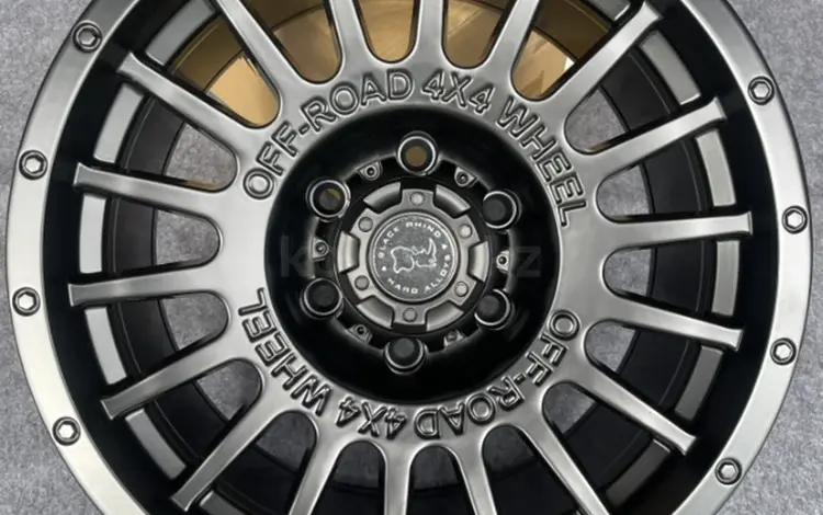 RT Wheels RGW572 9x17 6x139.7 D110 ET0 BLACK за 360 000 тг. в Алматы