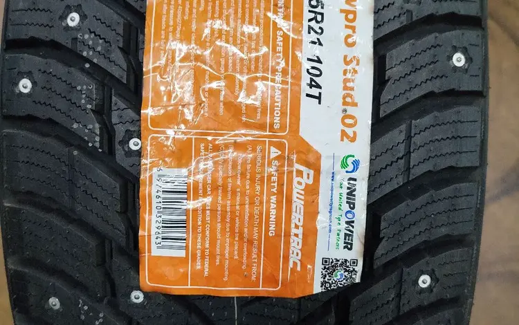 Шины в Астане 265/45 R21 Powertrac Stud 02. за 68 000 тг. в Астана