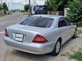 Mercedes-Benz S 320 2002 годаүшін4 400 000 тг. в Тараз – фото 3