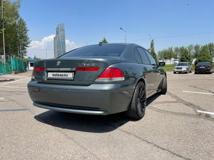 BMW 745 2003 года за 3 800 000 тг. в Алматы – фото 4