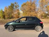 Peugeot 206 1999 года за 900 000 тг. в Костанай – фото 4