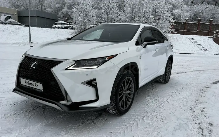 Lexus RX 200t 2018 года за 23 000 000 тг. в Алматы