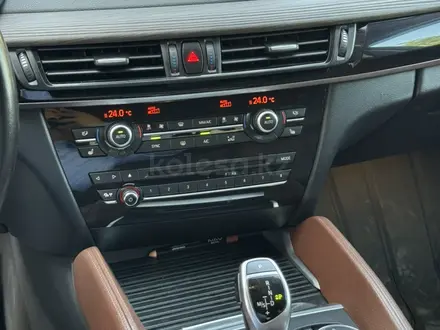 BMW X6 2016 года за 15 700 000 тг. в Алматы – фото 17