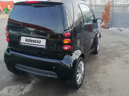 Smart Fortwo 2002 года за 2 500 000 тг. в Тараз – фото 4