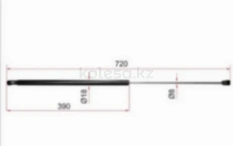 Амортизатор капота за 3 350 тг. в Павлодар