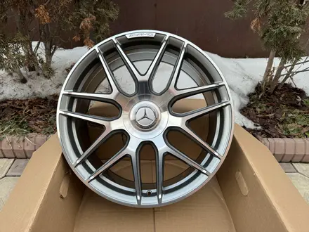 Оригинальные диски R20 AMG на Mercedes GLS, GLE, GL, ML и др. Мерседес за 830 000 тг. в Алматы – фото 21