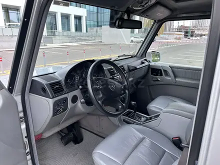 Mercedes-Benz G 500 2002 года за 14 900 000 тг. в Астана – фото 14