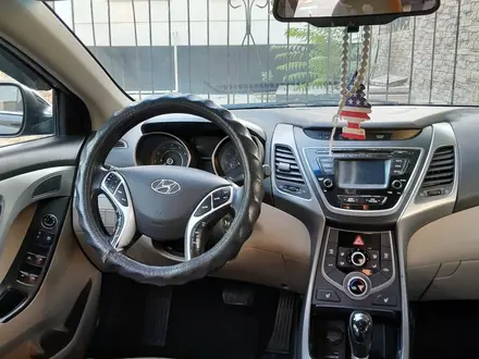 Hyundai Elantra 2014 года за 6 500 000 тг. в Шымкент – фото 5