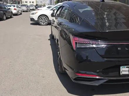 Hyundai Elantra 2022 года за 9 600 000 тг. в Алматы – фото 5