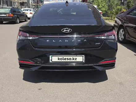 Hyundai Elantra 2022 года за 9 600 000 тг. в Алматы – фото 6
