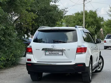 Toyota Highlander 2012 года за 12 500 000 тг. в Шымкент – фото 7