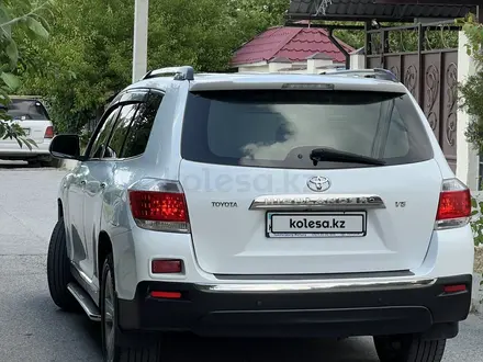 Toyota Highlander 2012 года за 12 500 000 тг. в Шымкент – фото 9