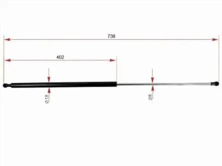 Амортизатор крышки багажника за 4 700 тг. в Павлодар