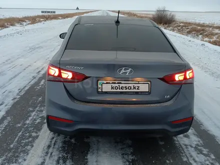 Hyundai Accent 2019 года за 6 600 000 тг. в Костанай – фото 2