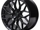 Koko Kuture SL507 R20X9.0J 5X114.3 ET35 DIA 73, 1 Gloss Black за 400 000 тг. в Алматы