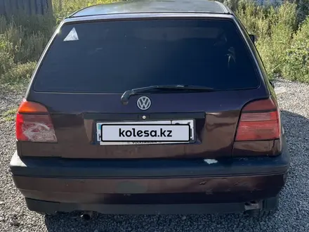 Volkswagen Golf 1993 года за 1 150 000 тг. в Актобе – фото 3