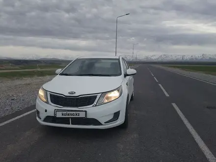 Kia Rio 2014 года за 2 600 000 тг. в Шымкент – фото 3