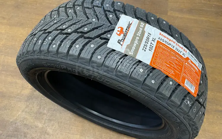 225/55r18 Powertrac Snowpro Stud 02үшін48 000 тг. в Астана