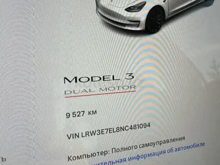 Tesla Model 3 2022 года за 27 000 000 тг. в Астана – фото 15