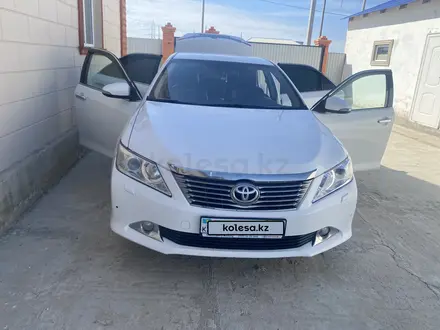 Toyota Camry 2014 года за 9 500 000 тг. в Атырау – фото 3