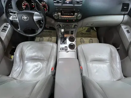 Toyota Highlander 2012 года за 13 150 000 тг. в Шымкент – фото 10