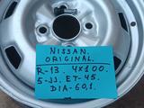 1 шт штамп диск R-13 оригинал Ниссан 4*100 Киа, Ниссан санни гольф мазд итд за 7 000 тг. в Алматы – фото 3