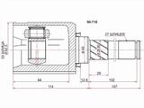 Шрус внутренний за 12 900 тг. в Караганда