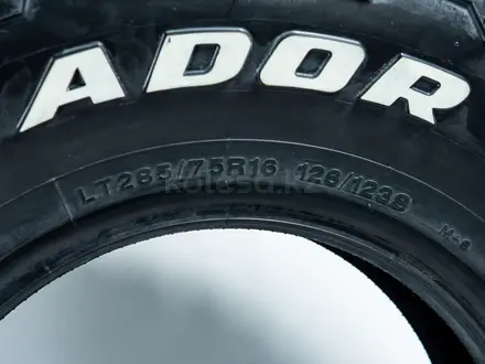 285/75R16 LT 126/123S 8PR — Бренд Tourador X FORCE A/T-II за 80 000 тг. в Алматы – фото 6