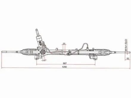 Рейка рулевая за 73 900 тг. в Алматы