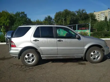 Mercedes-Benz ML 270 2003 года за 5 000 000 тг. в Петропавловск – фото 4