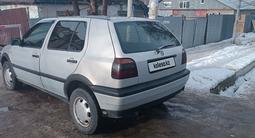 Volkswagen Golf 1993 года за 1 250 000 тг. в Талгар – фото 4