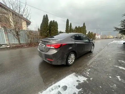 Hyundai Elantra 2015 года за 6 350 000 тг. в Алматы – фото 8