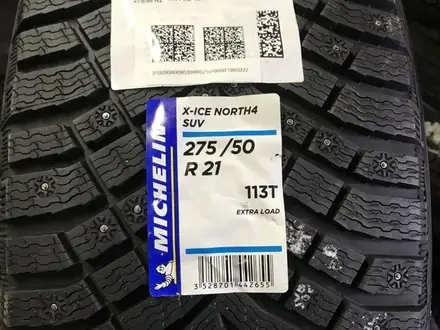 Michelin X-Ice North 4 SUV 275/50 R21 113T за 250 000 тг. в Уральск – фото 3