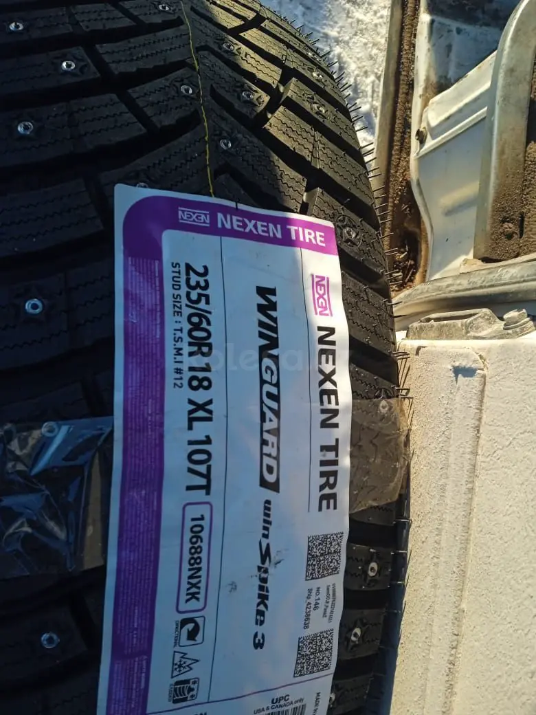 Нексен 235 60 18 шип в Астане — объявление №164835671: шины на Колёсах
