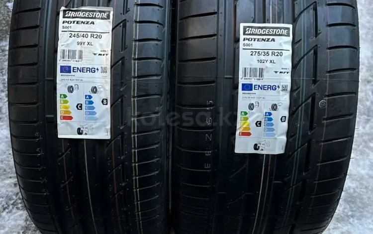 Легковые шины Bridgestone Potenza S001 RFT 245.40.20.275.35.20 за 685 000 тг. в Алматы