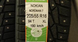 Шины Nokian 205/55/r16 Nordman 7 за 39 700 тг. в Алматы