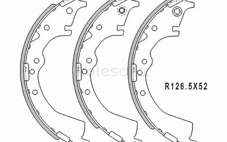 Колодки тормозные задниеүшін8 250 тг. в Шымкент