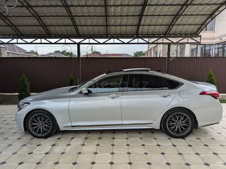 Genesis G80 2019 года за 12 300 000 тг. в Алматы – фото 6