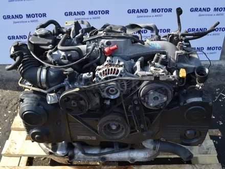 Двигатель из Японии на Субару EJ20-T 2.0 турбовый 4 катушка за 385 000 тг. в Алматы – фото 3