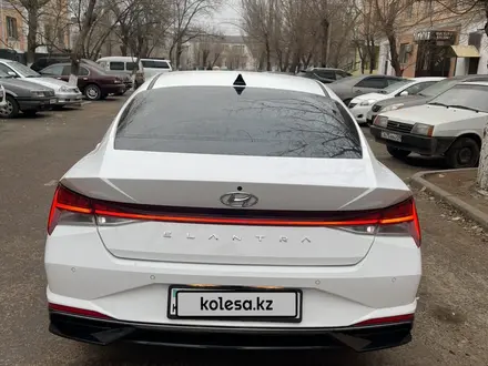 Hyundai Elantra 2021 года за 9 500 000 тг. в Балхаш – фото 5