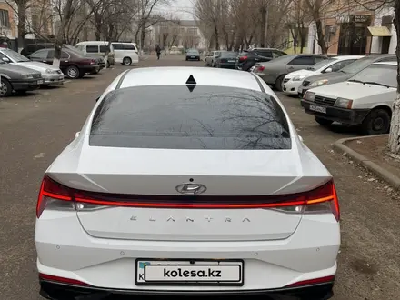 Hyundai Elantra 2021 года за 9 500 000 тг. в Балхаш – фото 6