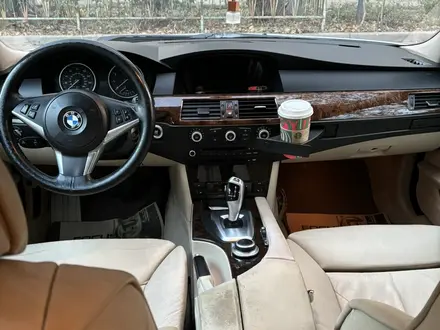 BMW 535 2007 годаүшін7 400 000 тг. в Алматы – фото 12