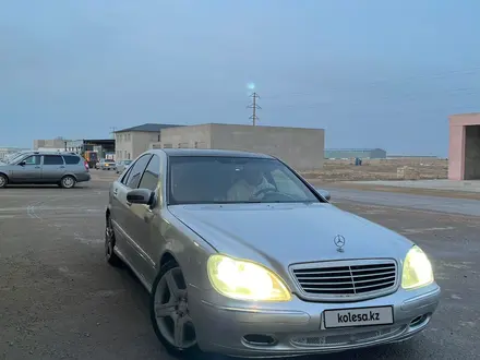 Mercedes-Benz S 320 2001 года за 3 700 000 тг. в Жанаозен – фото 3