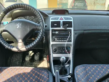 Peugeot 307 2006 года за 1 550 000 тг. в Костанай – фото 7