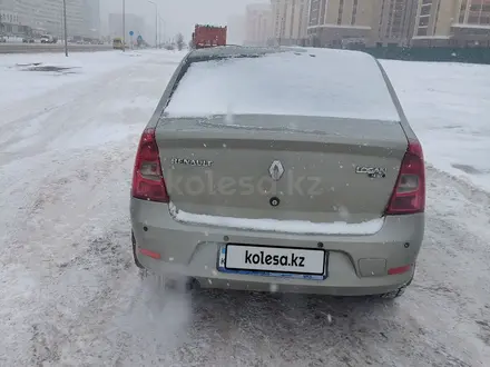 Renault Logan 2011 года за 2 800 000 тг. в Астана – фото 3