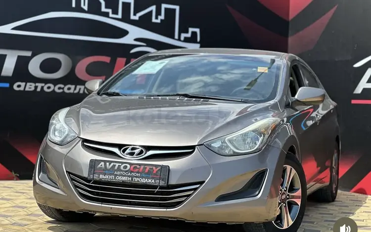 Hyundai Elantra 2015 года за 6 100 000 тг. в Атырау