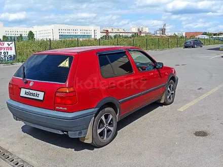 Volkswagen Golf 1993 года за 2 200 000 тг. в Астана – фото 2